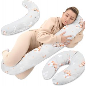 Coussin De Grossesse Et Allaitement 190 Cm &iquest; Coussin Maternit&eacute; Et Corps Oreiller De Grossesse Soutien Pour Dormir Sur Le C&ocirc;t&eacute; Et Allaiter Parfait Pour Femme Enceinte Oreillers En Forme De C Oeko-Tex - Neuf