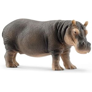 Sansh-- Figurine Hippopotame Wild Life, 14814, Multicolore - Neuf