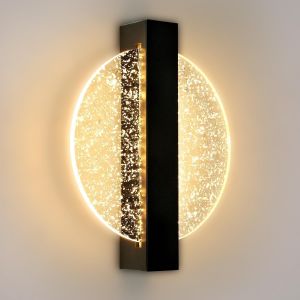 Applique Murale Led 12w, Lampe Murale Int&eacute;rieure Moderne, Applique Murale Led Acrylique Ronde Pour Salon, Chambre, Escalier, Couloir, Bianco Caldo 3000k - Neuf