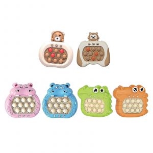 Console de jeu &eacute;lectronique portable, jeu de puzzle, jouet &agrave; bulles, d&eacute;compression, jeu &agrave; bulles, jouet pour enfant autiste, cadeau d'anxi&eacute;t&eacute; - Neuf