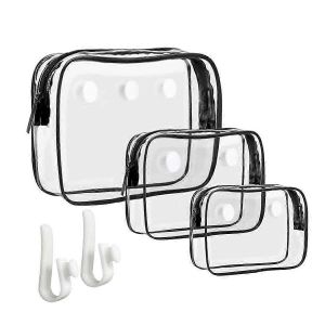 Paquet De 3 Transparent Pour Bogg Beach Tote Bag,Pour Accessoires Voyage Maquillage Nettoyage Trousse De Toilette Stora - Neuf