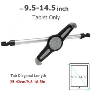 Support D'Appui-T&ecirc;te De Tablette De Voiture Pour Tablettes De 7 &Agrave; 13 Pouces,R&eacute;glable,Pour Si&egrave;ge Arri&egrave;re De Voiture,Support De Tablette,Essentiels De Voyage Sur Route Pour Enfants.9 To 14.5 Inch Tab. - Neuf