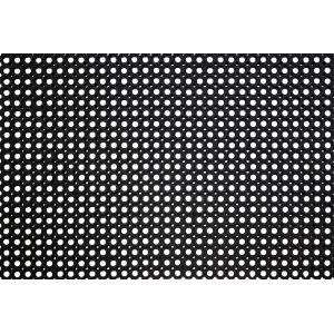 SUBZONAL-M10 Caillebotis Caoutchouc Noir 120 x 80 x 1,7 cm - Neuf