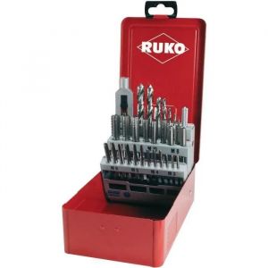 RUKO 245003 Set de tarauds pour machine 29 pi&egrave;ces 1 set - Neuf