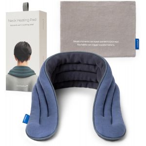 Ostrichpillow Neck Wrap - Coussin Chauffant Pour Cou Et &Eacute;paules, R&eacute;chauffe Par Micro-Ondes - Relaxation & Soulagement De La Douleur, Design Extra-Long, Remplissage Naturel En Argile - Neuf