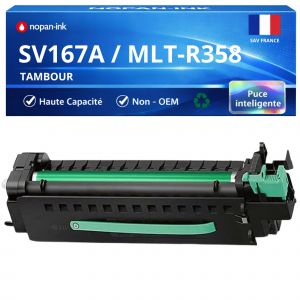 Tambour compatible pour imprimantes Samsung MLT-R358 MLTR358 SV167A Noir 100000 Pages NOPAN-INK - Neuf