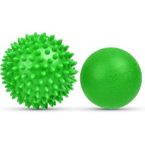 Kal-Pièces Balles De Massage, Massage De Trigger Point, Boule Myofasicale, Boule D'exercice, Balle De Massage Pour Masser Les Pieds, Dos, Épaules, Bras, Vert - Neuf