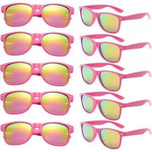 Paquet De 10 Lunettes De Fête Lunettes De Soleil De Fête Bleu Ensemble De Lunettes De Soleil Colorées Lunettes De Festival Ensemble Bleu Pour Rave Carnaval Plage Mariage Fête - Neuf