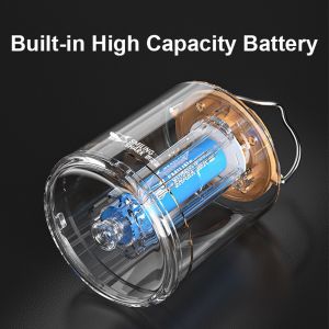 Lampe De Camping Led Lanterne De Camping Portable Lampe De Tente éTanche Usb Rechargeable Avec 3 Modes D'éClairage Pour Tente De Camping RandonnéE PêChe - Neuf