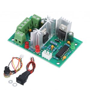 XYONG Controleur de vitesse de moteur a courant continu, technologie PWM, rendement de conversion eleve, large plage de vitesses, regulateur de commutateur de moteur 10-30 V - Neuf