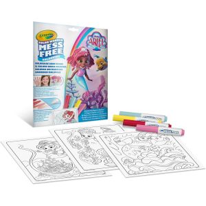 ERYI-- Color Wonder, Kit De Coloriage Avec 18 Pages À Colorier Et 4 Feutres Anti-Tache, Thème Ariel, Activité Créative Pour Enfants, Âge 3,4,5 Ans, 75-7018 - Neuf