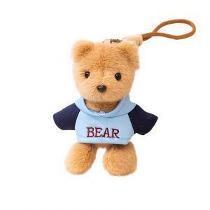 Pendentif Poupee Ours Mignon Peluche Jouet Ours Porte-Cles Fille Sac Pendentif Couple Cadeau D'anniversaire - Neuf