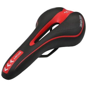 Selle De V&eacute;lo Rembourr&eacute;e Souple De Qualit&eacute; Sup&eacute;rieure Pour Homme - Si&egrave;ge Confortable Pour V&eacute;lo De Route Et De Montagne Avec Conception Antichoc Et Creux Respirant - Neuf