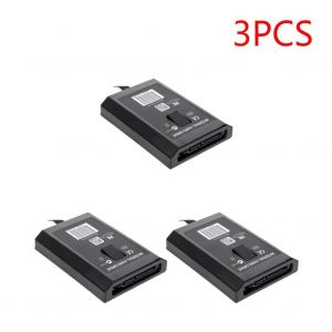 ORE-Boîtier interne de disque dur pour XBOX 360 Slim,accessoires de jeu de remplacement,caddie HD,20 Go,60 Go,120 Go,250 Go,1 à 10 pièces--3PCS - Neuf