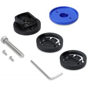 GPS Mount Bracket Compatible with Garmin Edge/Bryton Rider/CatEye-1 x Bicycle Handlebar Headset Cap - Neuf