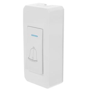 Ulteronixshop-Interrupteur Sonnette Haute Puissance Pour Porte Int&eacute;rieur Ext&eacute;rieur Bouton Poussoir Mural Compact Pour Syst&egrave;me Acc&egrave;s Et Carillon Installation Facile Pour Maison Et Bureau - Neuf