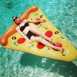 Flotteur De Piscine Gonflable Géant Tears (F-Pizza) - Neuf