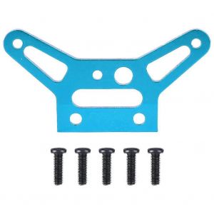 Durable Heavy Duty Aluminum Alloy Front Gear Box Plate for RC HPI 1/8 WR8 FLUX Blue - Neuf