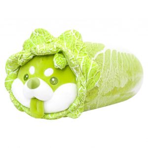 Peluche chou-elfe vegetal, chien, poupee de dessin anime, mignon, decoration d'interieur, coussin, ornement pour voiture, bureau, nouveau - Neuf