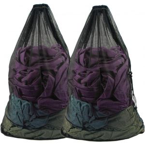 SUBZONAL-2 Tr&egrave;s Grand XXL Sac de Lavage Filets &agrave; Linge 70x90CM Filet Linge Machine &agrave; Laver,Sacs &agrave; Linge avec Fermeture par Cordon pour Chemises,Manteaux,couvertures,Draps,Chaussettes,Peluches&iquest;Noir&iquest; - Neuf