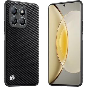Kal-&Eacute;tui Adapt&eacute; &Agrave; Honor X8c (6.7""), Housse Coque En Cuir M&eacute;tallique De La S&eacute;rie Code - Kevlar - Neuf