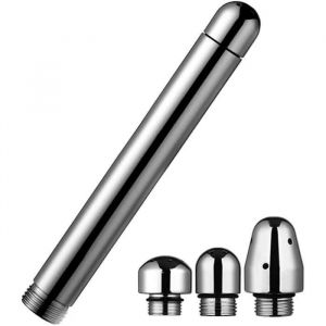 Embout de douche - Non spécifié - Lavement anal et vaginal - 3 pommes en aluminium - Ergonomique - 1/2 filetage - Neuf