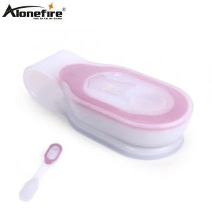 Hutp-Mini Lumi&egrave;re De Secours Clip S&eacute;curit&eacute; Silicone Souple Course En Plein Air Enfant Lampe Sangle Randonn&eacute;e Marche Chien Camping M&eacute;decin Infirmi&egrave;re Lampe De Travail-Rouge-Cr2032 - Neuf