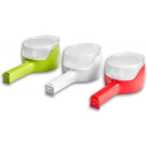 Lot De 3 Clips De Fermeture, Clips De Cuisine, Clips De Sachet, Distributeur De Collations, Clips Fraîcheur, Clips De Sac, Clip De Fermeture, Fermeture À Clip, Clip De Sachet - Neuf