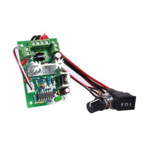 10V 12V 24V 30V Réglable DC Moteur Vitesse PWM Contrôleur Interrupteur d'inversion 120W - Neuf