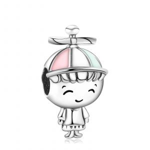 Bijou Pour Femme - Collier Dansant En Argent Sterling 925 Orn&eacute; De Talismans En Zircone Cubique - Cadeau &Eacute;l&eacute;gant Pour Elle - Neuf