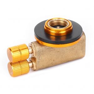 Tete De Fourneau Exterieur En Metal, Connecteur Universel, Interrupteur, Commande De Pot Plat, Vanne A Double Extremite, Adaptateur De Poele, Accessoire - Neuf