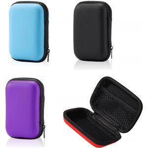 ChenQuanSarl-Bo&icirc;tes De Rangement Multifonctionnelles,4 Pcs Boite Rangement Jeux De Carte Pour Cartes &Agrave; Jouer &Eacute;couteurs C&acirc;bles Avec Compartiments Facile Jeux De Soci&eacute;t&eacute; Voyage Et Organisation - Neuf