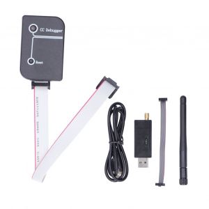 XYONG Module de programmation RF CC Debugger 2,405-2,485 GHz, accessoire avec antenne et cable USB CC2540 - Neuf