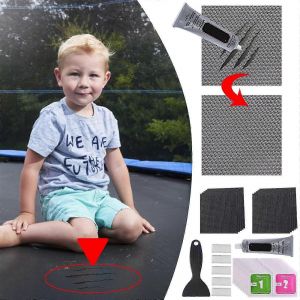 Le Kit De R&eacute;paration De Patch De Trampoline R&eacute;pare Les Trous Ou Les D&eacute;chirures Des Matelas De Trampoline 1ml - Neuf