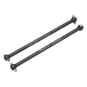 2 pcs rc voiture arbre de transmission arri&egrave;re en acier haute r&eacute;sistance os de chien de remplacement pour ZD Racing DBX07 EX 07 1/7 - Neuf