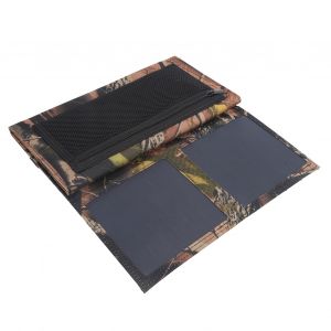 Panneau Solaire Monocristallin Pliable Et Portable 25 W 5 V Usb, Chargeur Pour L'exterieur - Neuf