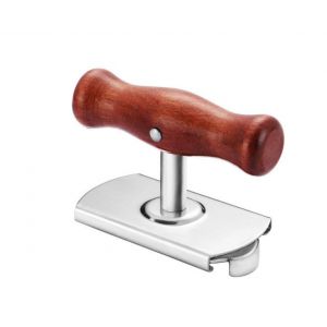 Bouteille Avec Poign&eacute;e En Bois Et Bouchon &Agrave; Vis Pour Bocal - Neuf