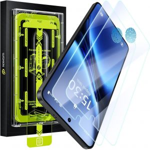 SJZG-Lot De 2 Protections D'Écran Pour Samsung Galaxy S25 Edge - [Support De Déverrouillage D'Empreintes Digitales] [Retrait Automatique De La Poussière] Film En Verre Trempé Hd Sans Bulles - Neuf