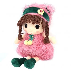 Poupee En Peluche Douce De 40 Cm Pour Enfants, Jouet De Dessin Anime Pour Filles, Cadeau Decoratif - Neuf