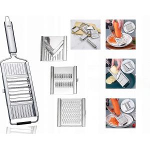 Trancheuse &Agrave; L&eacute;gumes R&eacute;glable,Frites,Trancheuses,Multifonctionnelle - Neuf