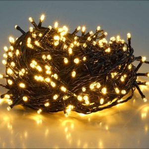 15 M Guirlande Lumière Etanche, Chaîne De Lumière Noël, Lumineuse Led Avec 8 Modes Dans Salon Jardin Pour Mariage Anniversaire Party Fête - Neuf