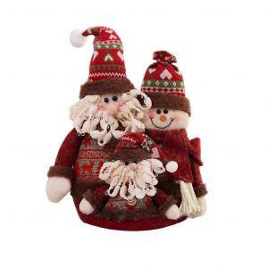 L/S de p&egrave;re No&euml;l de No&euml;l pour Poup&eacute;e Joyeux No&euml;l D&eacute;corations Pour la Maison Elk des d&eacute;corations de No&euml;l Arbre de No&euml;l D&eacute;coration de Cadeaux S - Neuf