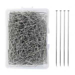 Goupille Plaqu&eacute;e Nickel En Acier De 0,5 Mm Goupille De Coupe Tridimensionnelle De V&ecirc;tements Pour La Fabrication De Bijoux - Neuf