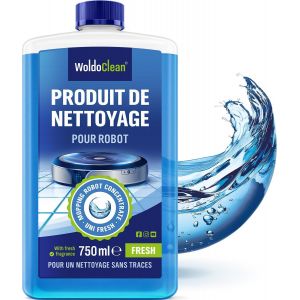 Nettoyant Robot Laveur de Sol 750ml - D&iquest;&iquest;tergent Concentr&iquest;&iquest; avec Parfum Frais pour Tous Robots et Stations de Lavage, 50 Applications - Neuf