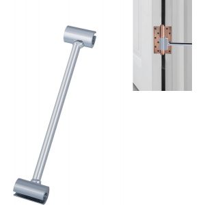 Outil de r&eacute;glage de charni&egrave;re de porte, outil de r&eacute;paration de charni&egrave;re de porte, cl&eacute; de r&eacute;paration de charni&egrave;re de porte, cintreuse de charni&egrave;re,cl&eacute; de r&eacute;glage de fente robuste pour portes d'entr&eacute;e - Neuf