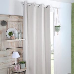 Rideau Occultant Uni Tram&eacute; - Neuf