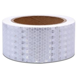 Ruban réfléchissant, blanc (2 rouleaux) - Neuf