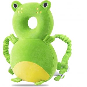 Coussin De Protection De T&ecirc;te De B&eacute;b&eacute; - R&eacute;glable Casque Bebe Anti Choc Protection De La T&ecirc;te - Convient Pour 4-24 Mois - Grenouille - Neuf
