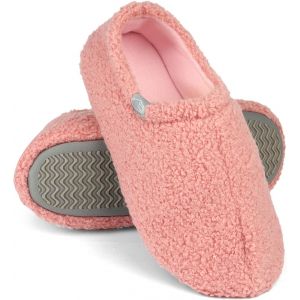 KALANKA-Pantoufles en mousse à mémoire, Pantoufle Femme, Confortable Chaussons Chaussons Maison en Peluche Chaude Doublure Chaussures Antidérapantes Légères et respirantes pour Intérieur et Extérieur - Neuf