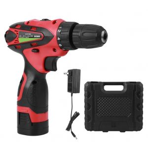 XYONG Perceuse-visseuse electrique sans fil 16,8 V 36 Nm avec 1 batterie et 1 chargeur, prise US 110 V-240 V - Neuf